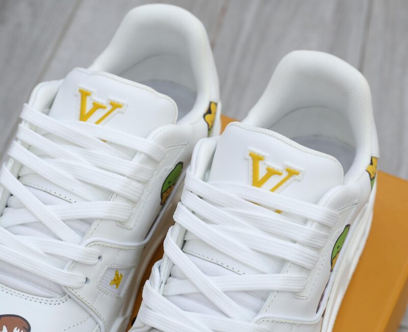 Giày Louis Vuitton LV Trainer x Nigo Duck Like Auth