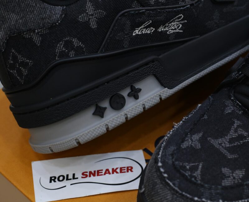 Giày Louis Vuitton LV Trainers 'Black' Like Auth