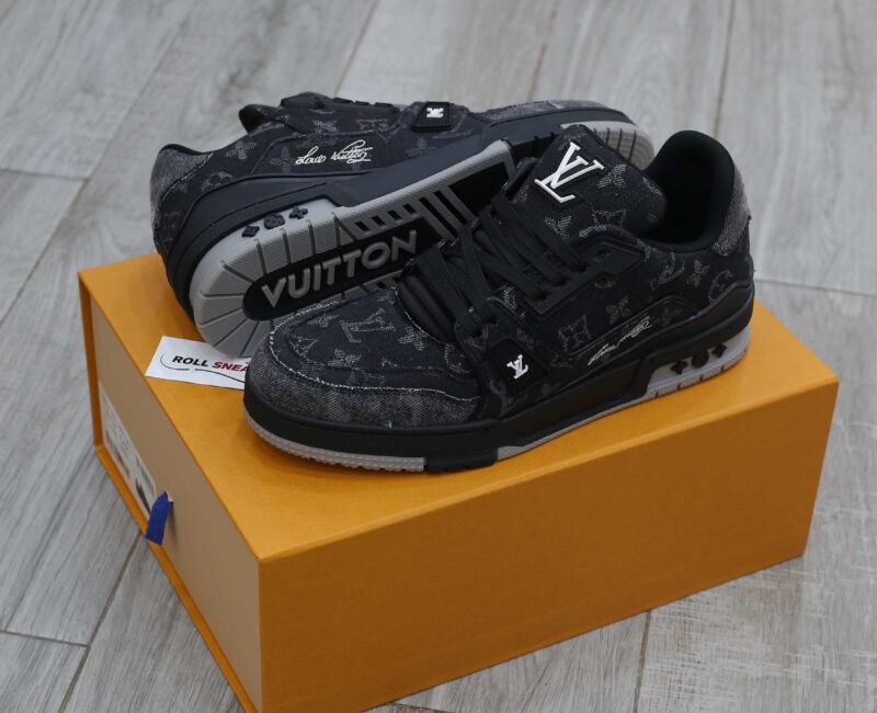 Giày Louis Vuitton LV Trainers 'Black' Like Auth