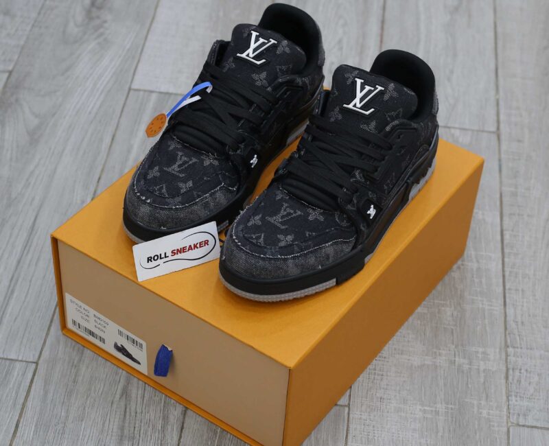 Giày Louis Vuitton LV Trainers 'Black' Like Auth