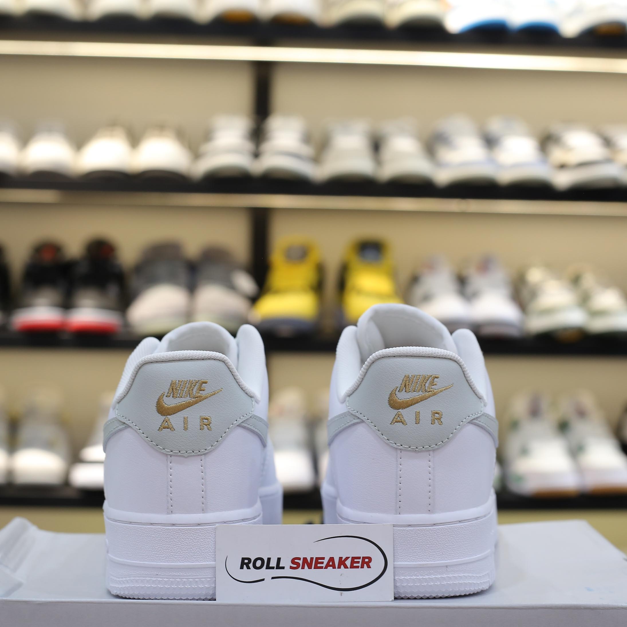 Giày Nike Air Force 1 Low ’07 Essential White Light Silver’ Best Quality