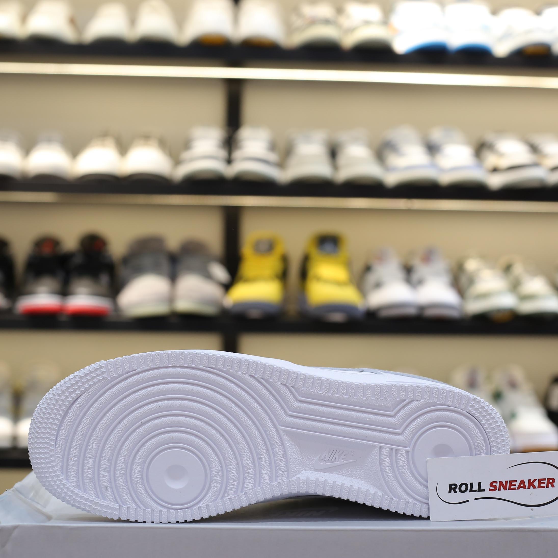 Giày Nike Air Force 1 Low ’07 Essential White Light Silver’ Best Quality