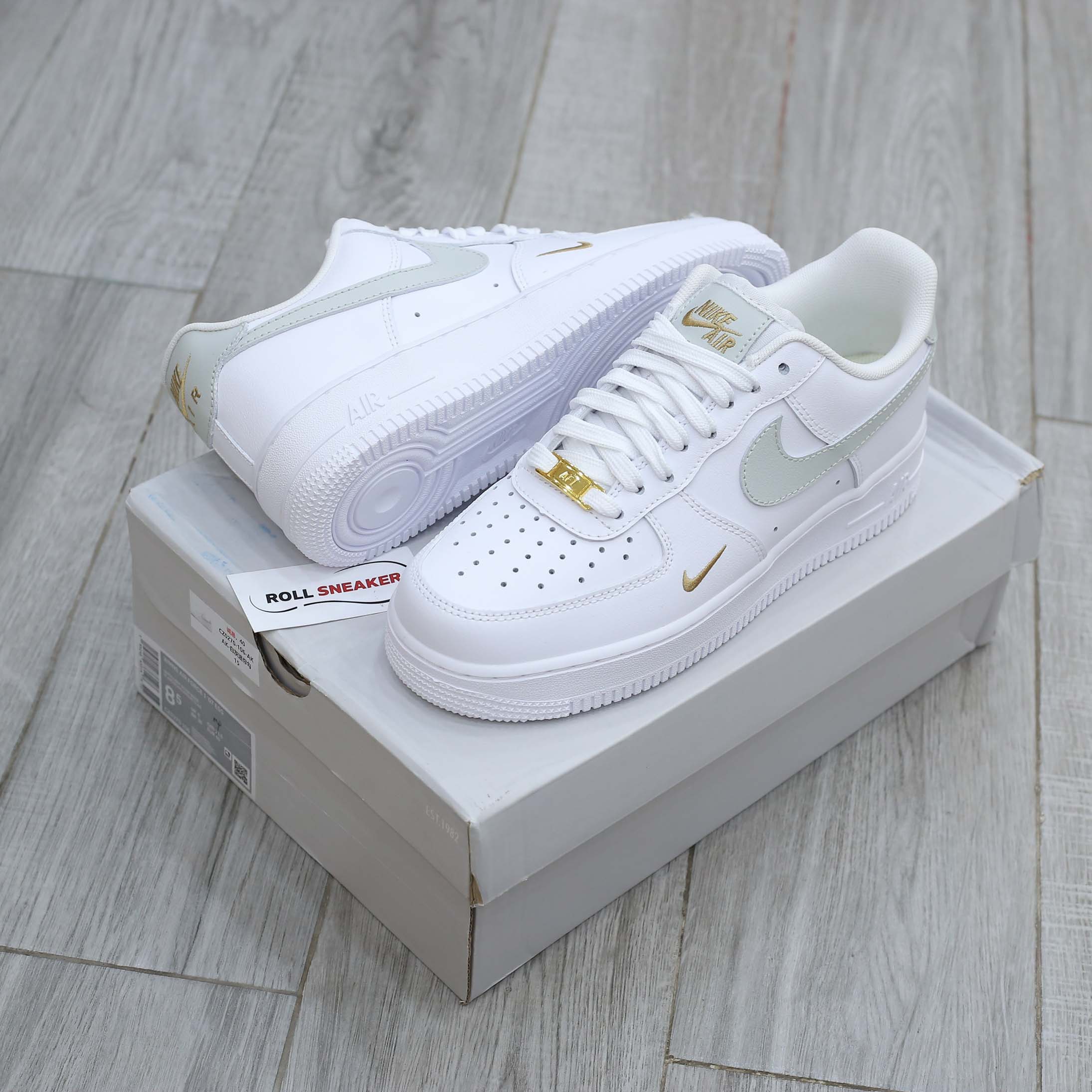 Giày Nike Air Force 1 Low ’07 Essential White Light Silver’ Best Quality
