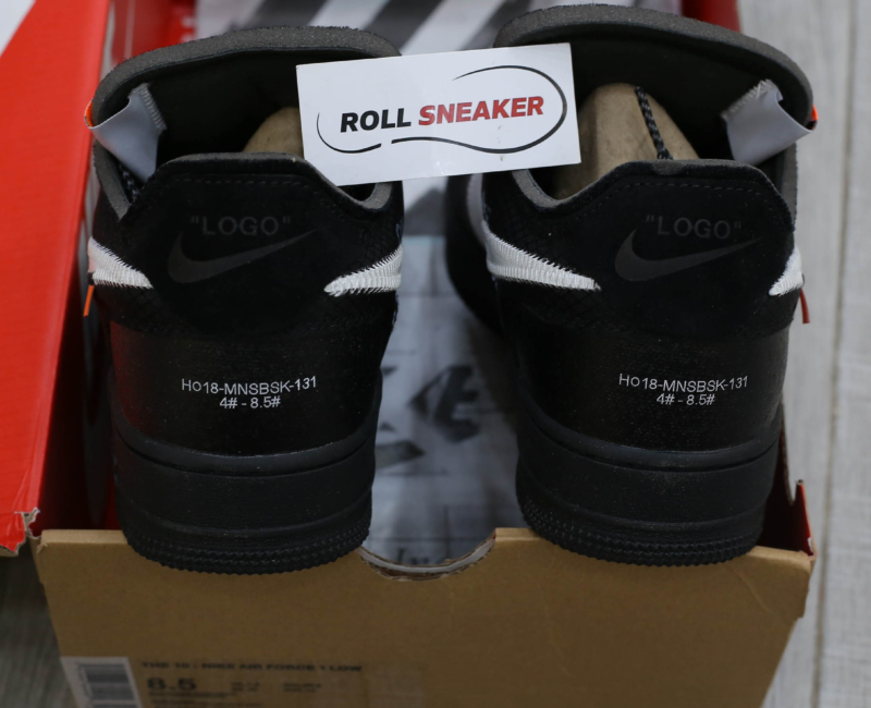 Giày Nike Air Force 1 Low Off-White Black White Best Quality