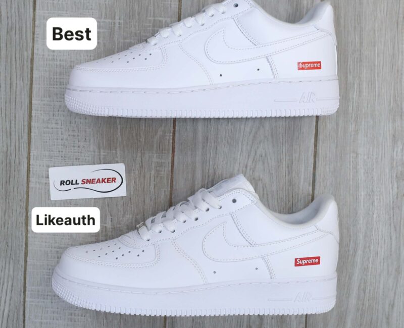 Giày Nike Air Force 1 Low Supreme White Best Quality