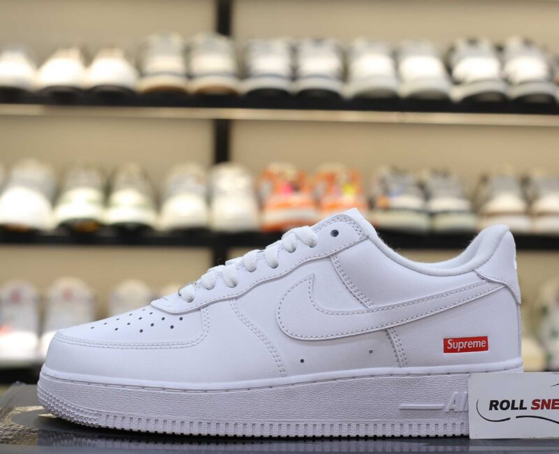 Giày Nike Air Force 1 Low Supreme White Best Quality