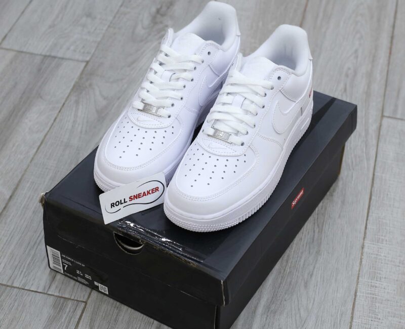 Giày Nike Air Force 1 Low Supreme White Best Quality