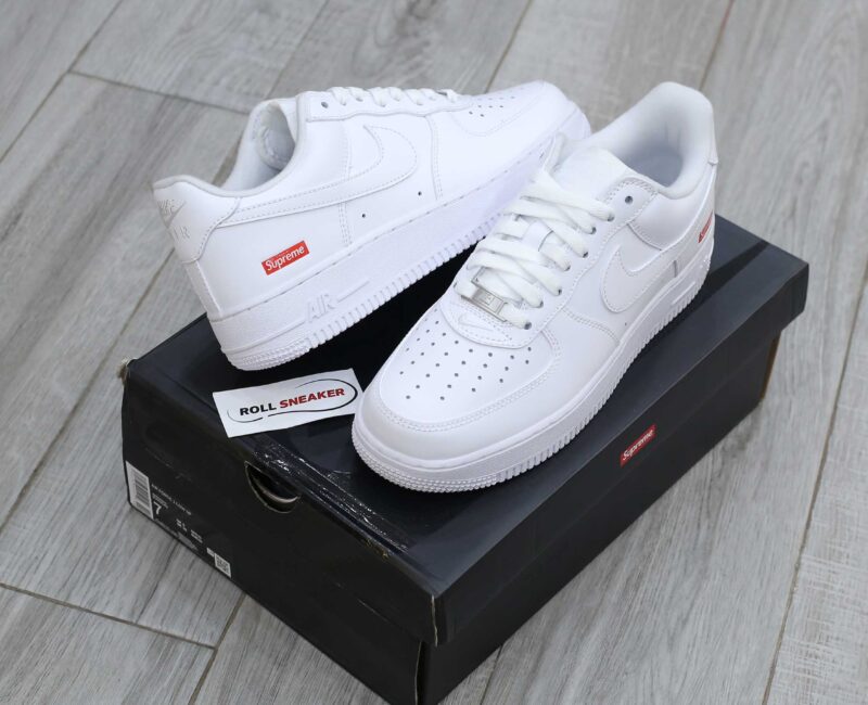 Giày Nike Air Force 1 Low Supreme White Best Quality