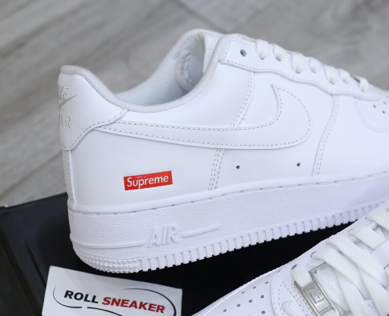 Giày Nike Air Force 1 Low Supreme White Best Quality