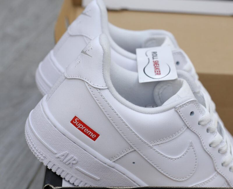 Giày Nike Air Force 1 Low Supreme White Best Quality