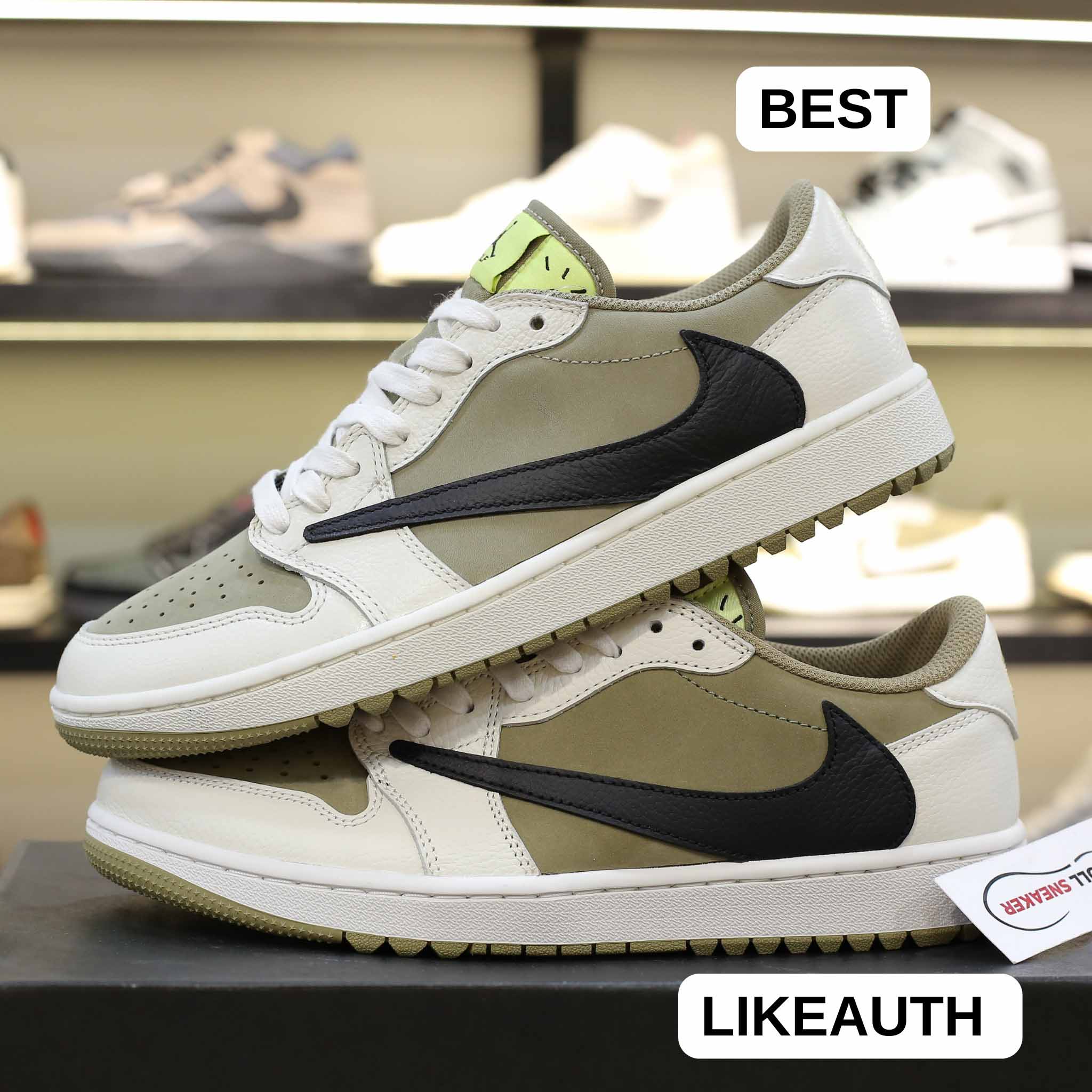 Giày Nike Air Jordan 1 Low Travis Scott ‘Golf’ Best Quality