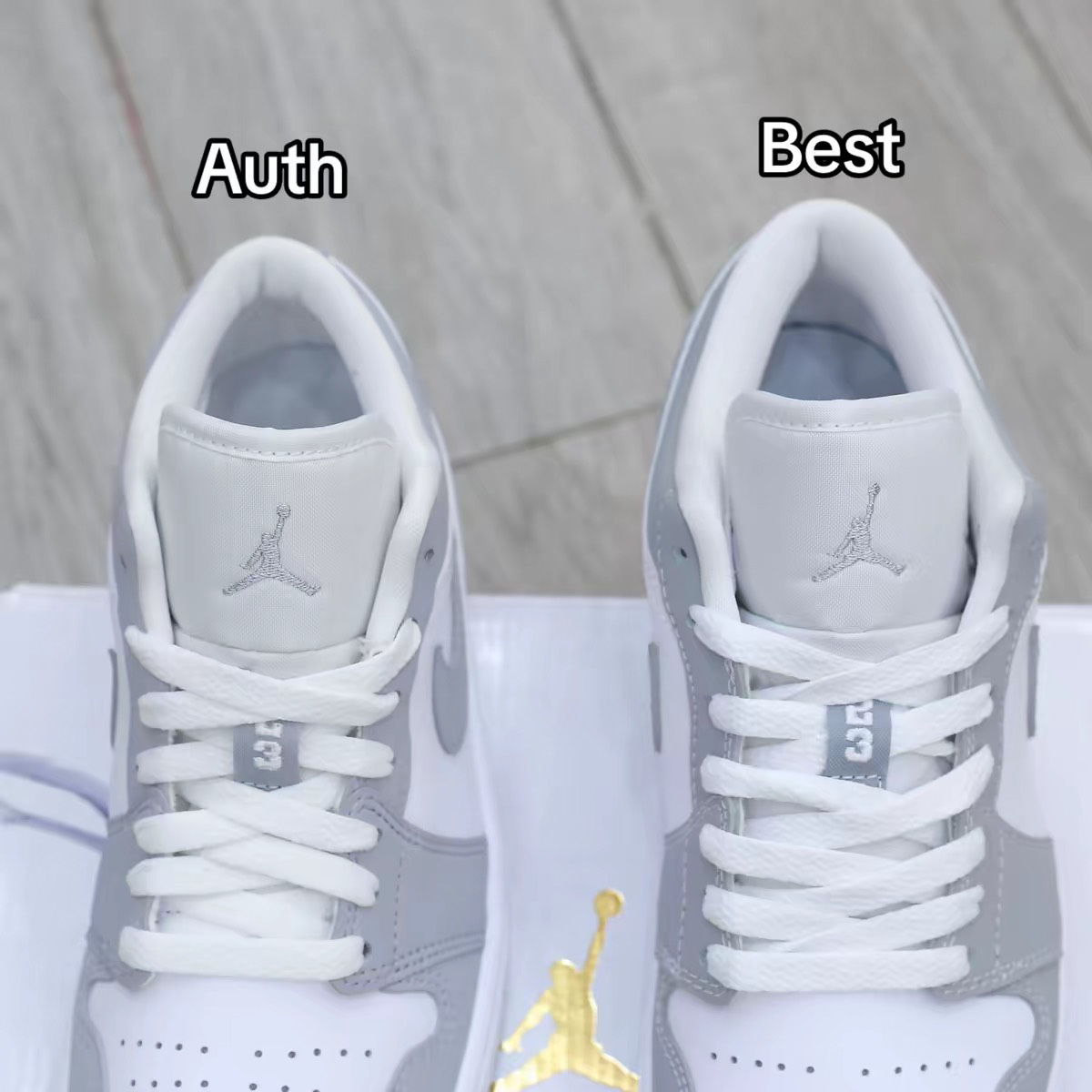 giay Nike Air Jordan 1 Low Wolf Grey Best Quality