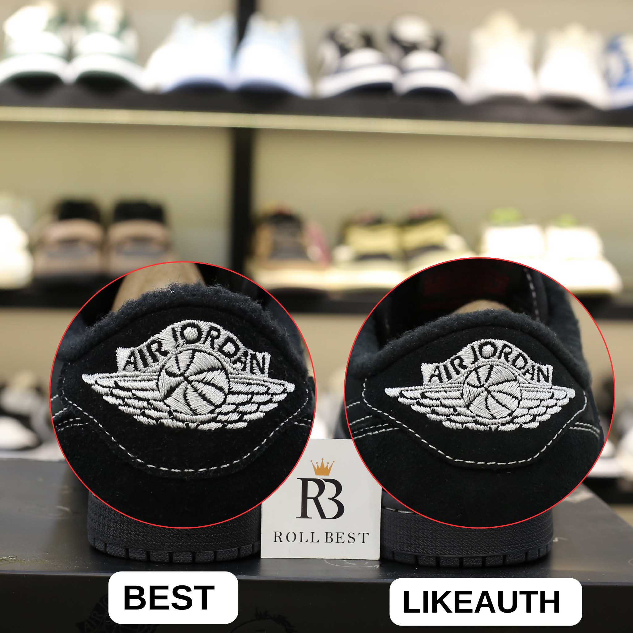 Nike Air Jordan 1 Retro Low OG SP Travis Scott ‘Black Phantom’ Best Quality