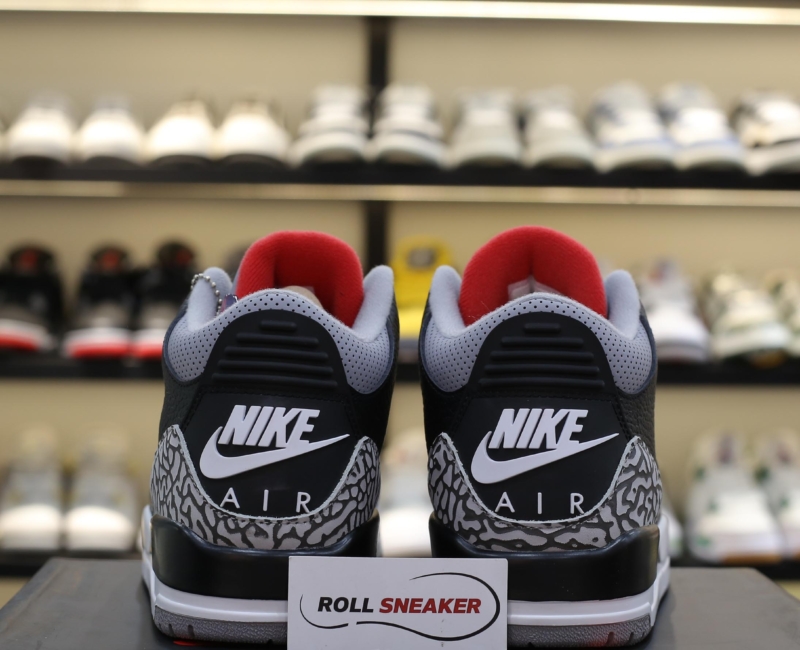Giày Nike Air Jordan 3 Retro OG BG Black Cement Best Quality