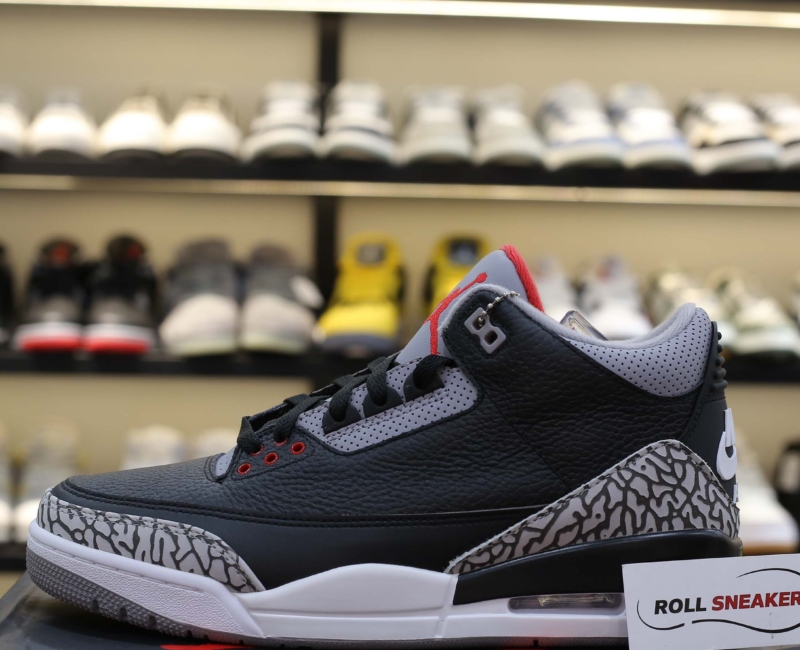 Giày Nike Air Jordan 3 Retro OG BG Black Cement Best Quality