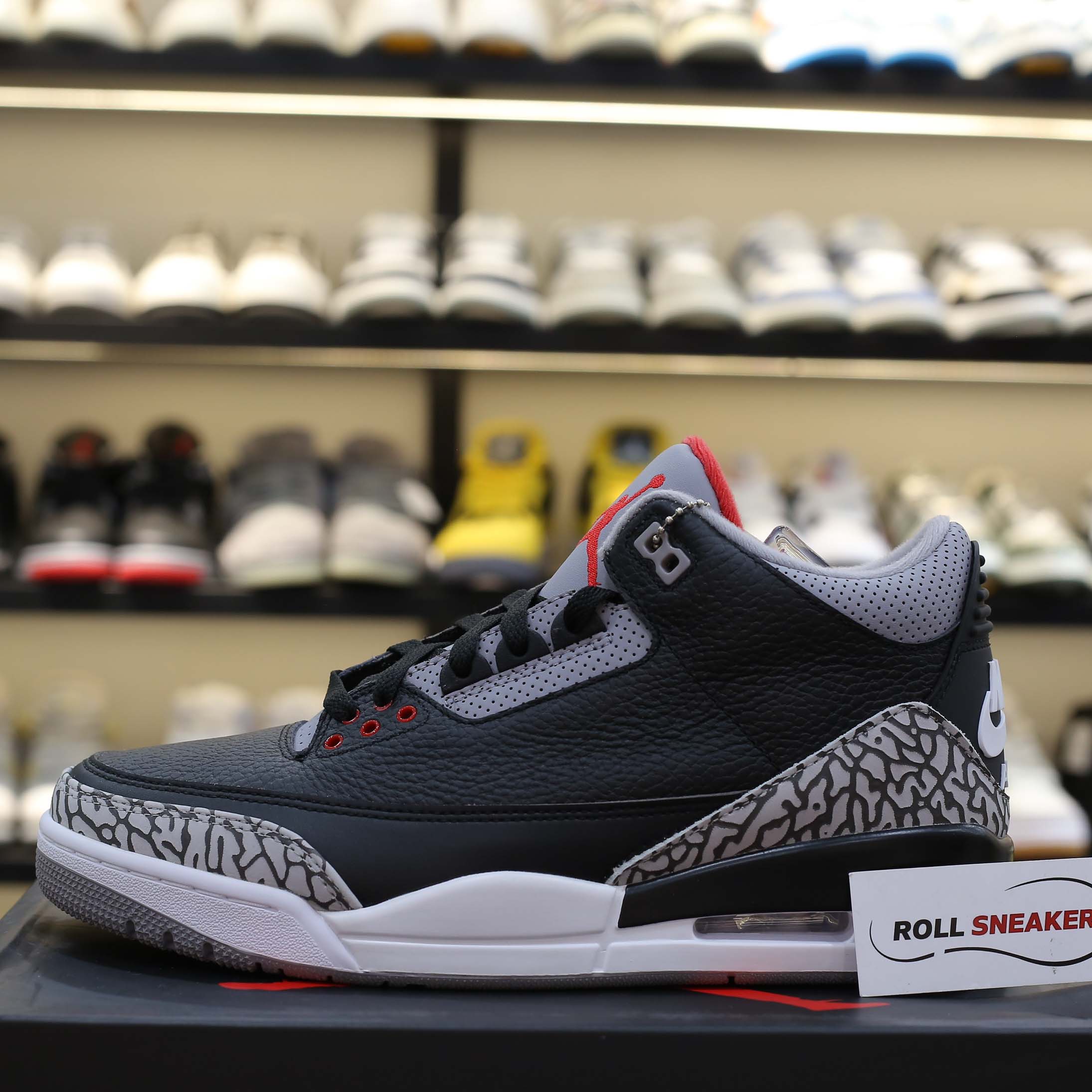 Giày Nike Air Jordan 3 Retro OG BG Black Cement Best Quality