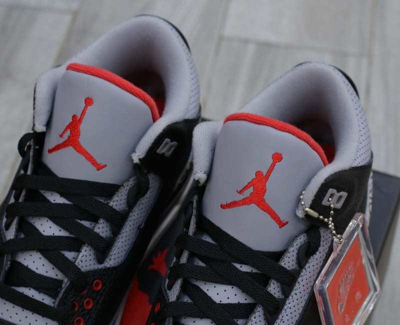 Giày Nike Air Jordan 3 Retro OG BG Black Cement Best Quality