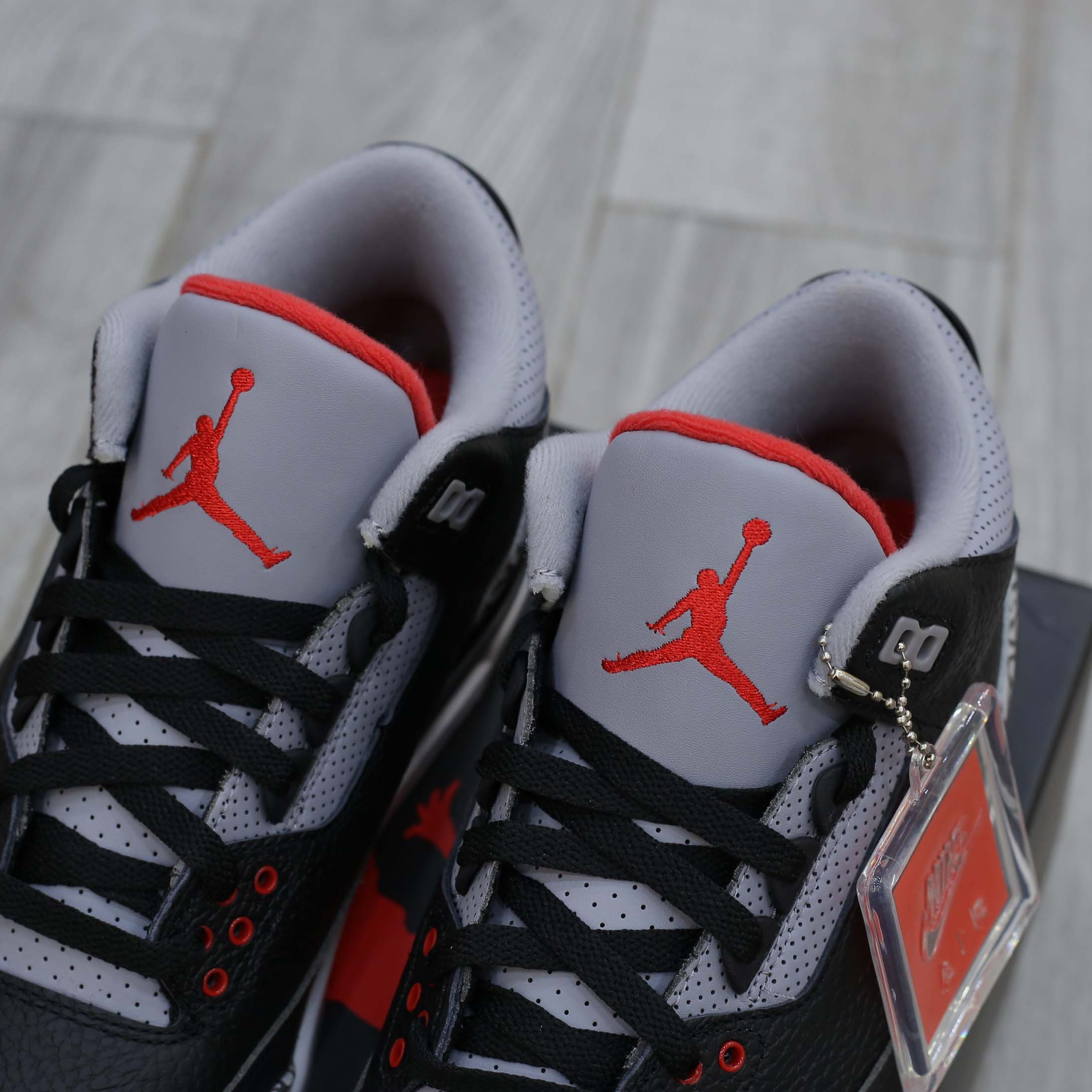 Giày Nike Air Jordan 3 Retro OG BG Black Cement Best Quality