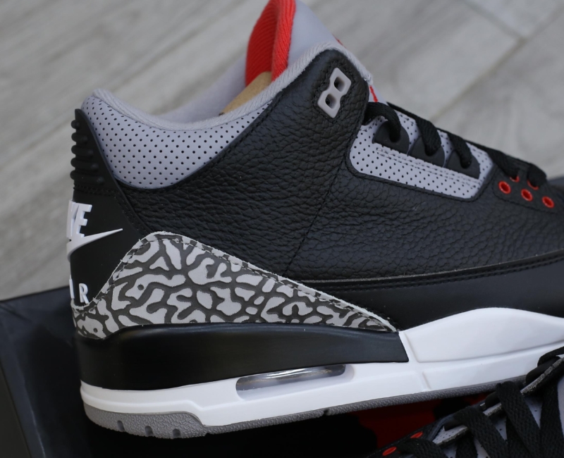 Giày Nike Air Jordan 3 Retro OG BG Black Cement Best Quality