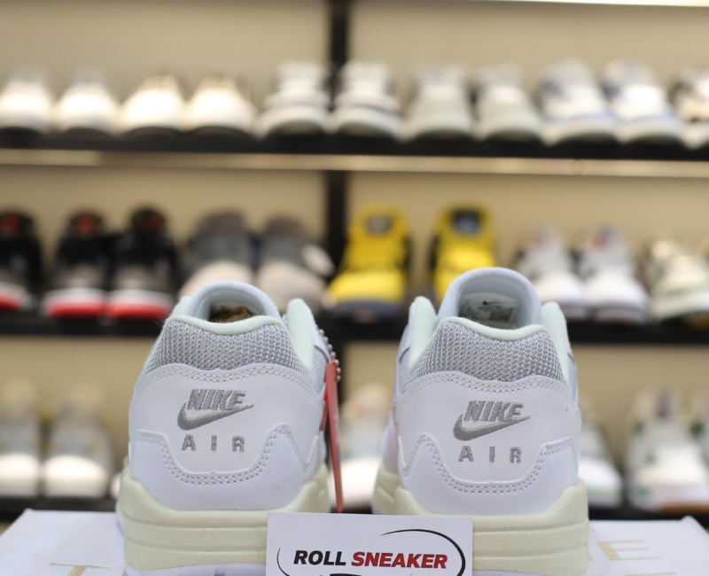 Giày Nike Air Max 1 Patta Waves ‘White Grey’ Best Quality
