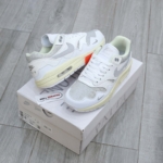 Giày Nike Air Max 1 Patta Waves ‘White Grey’ Best Quality