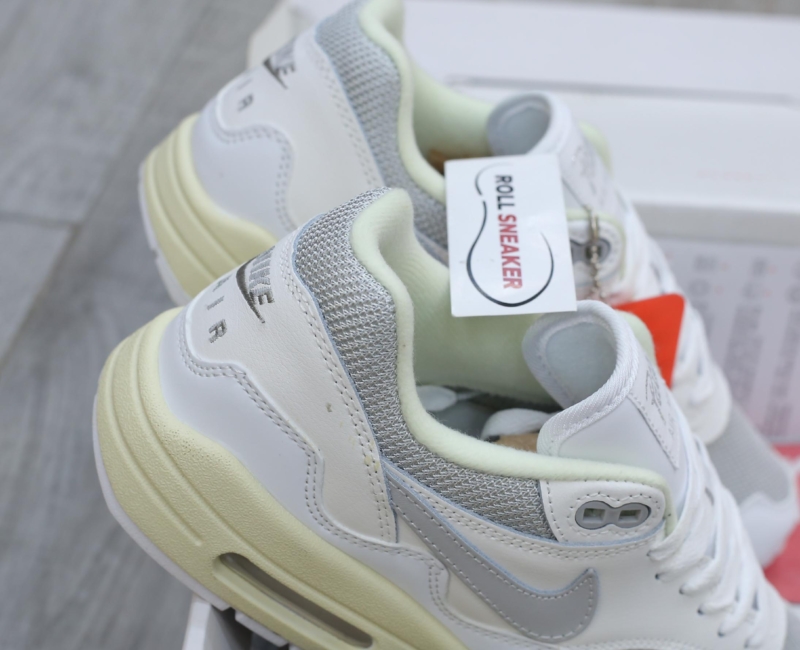 Giày Nike Air Max 1 Patta Waves ‘White Grey’ Best Quality