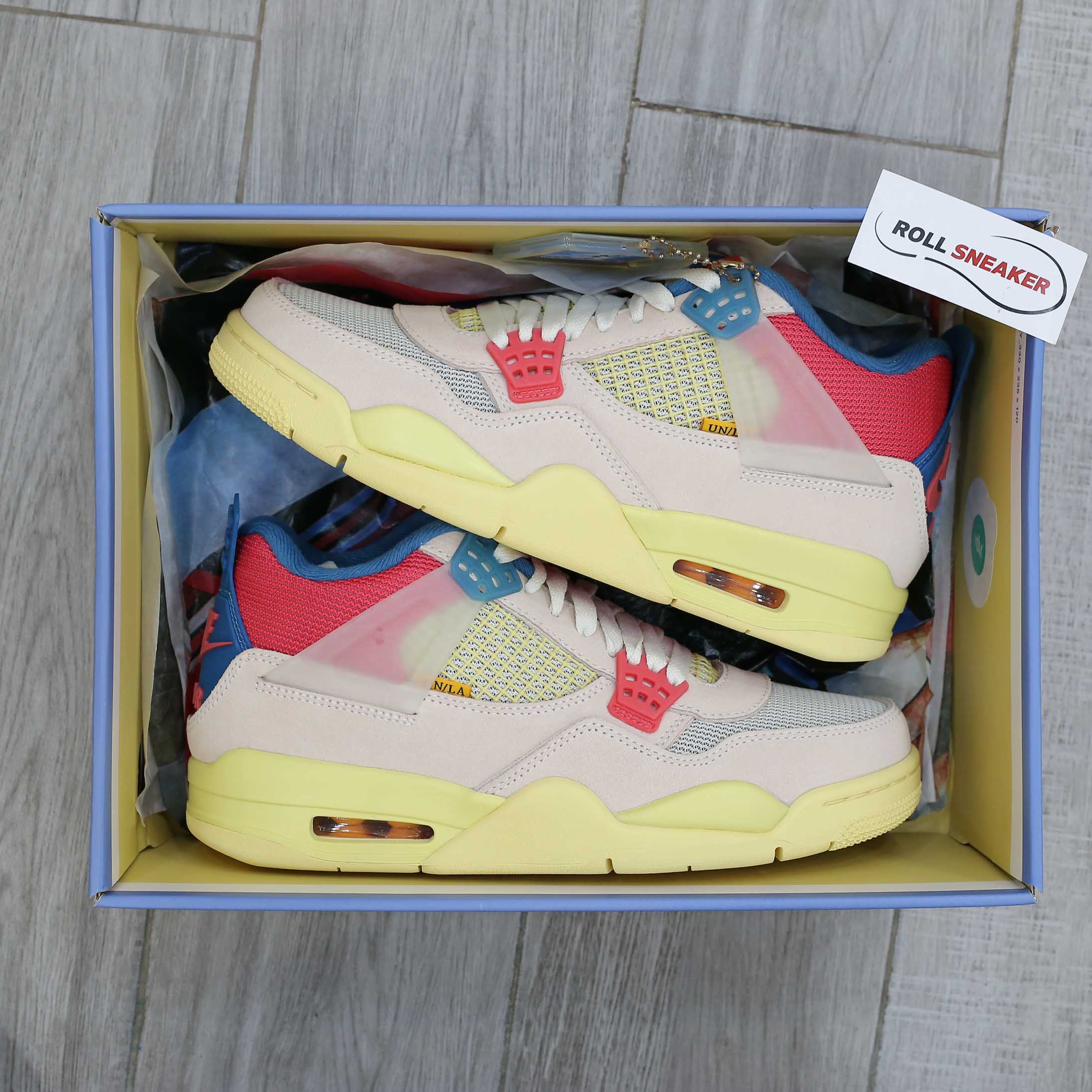 Giày Nike Air Union LA x Air Jordan 4 Retro Guava Ice Best Quality