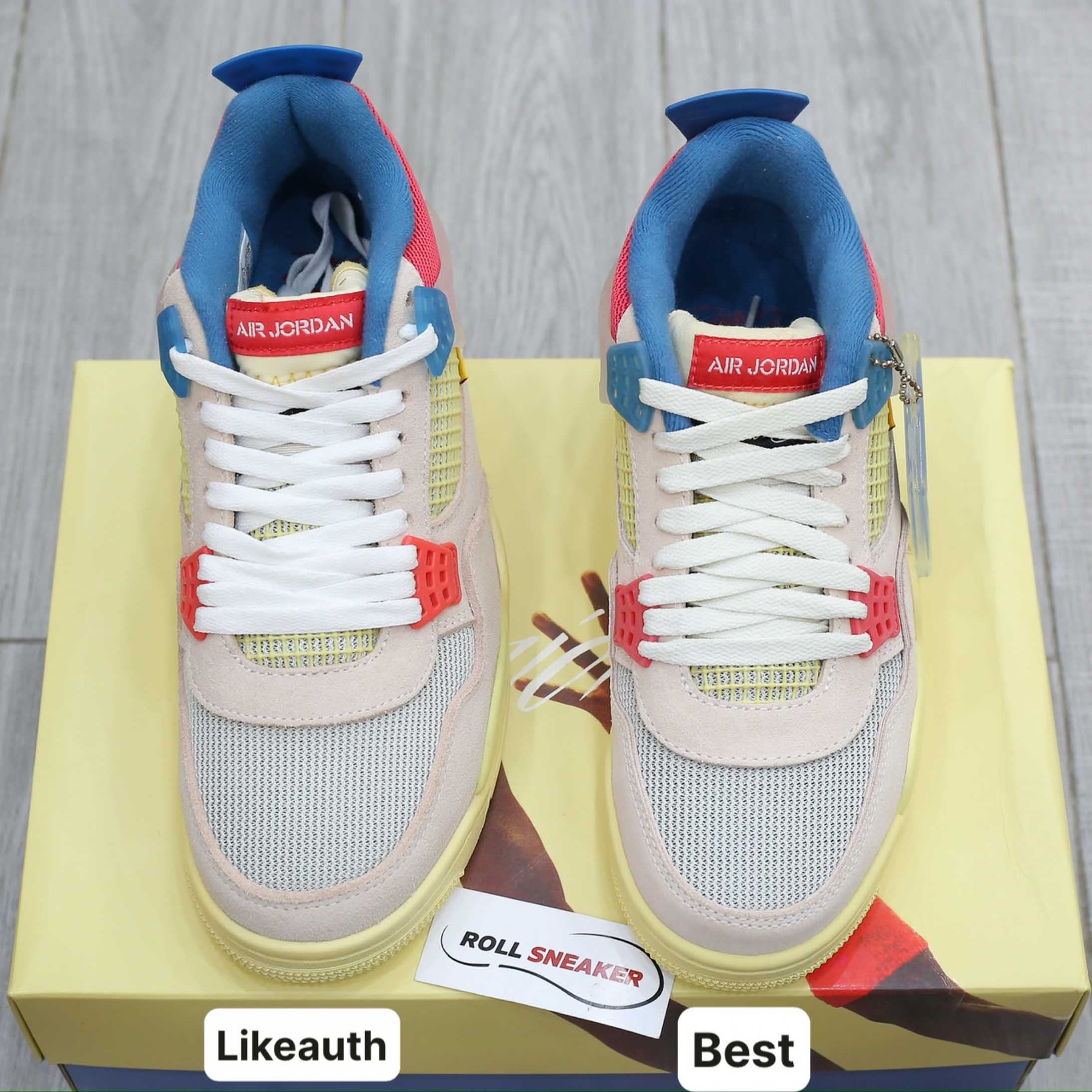 Giày Nike Air Union LA x Air Jordan 4 Retro Guava Ice Best Quality