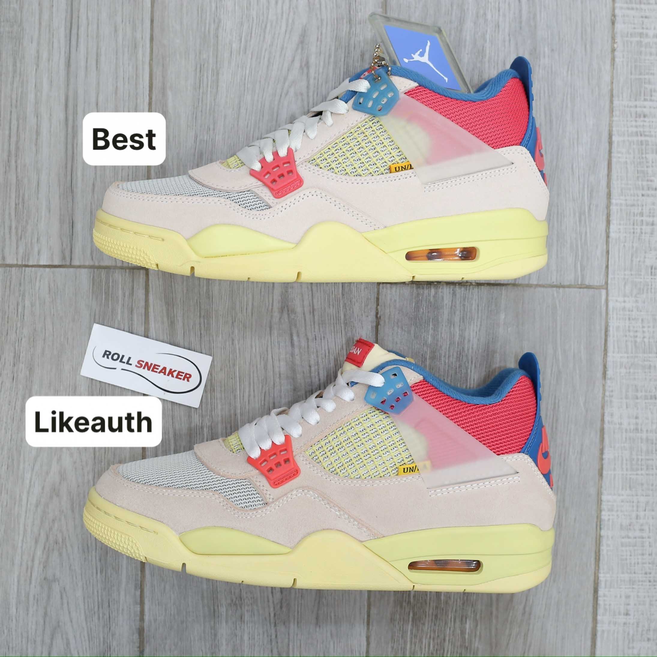 Giày Nike Air Union LA x Air Jordan 4 Retro Guava Ice Best Quality
