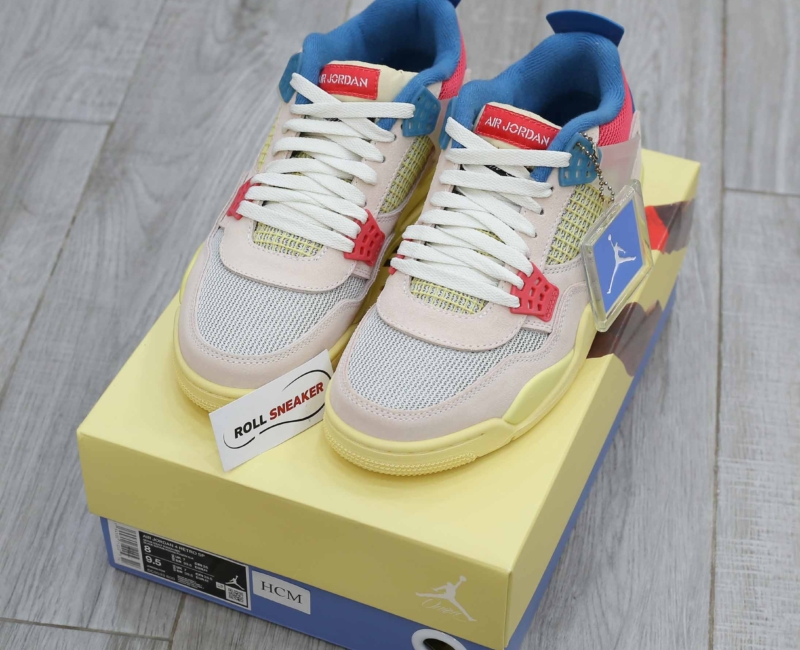 Giày Nike Air Union LA x Air Jordan 4 Retro Guava Ice Best Quality
