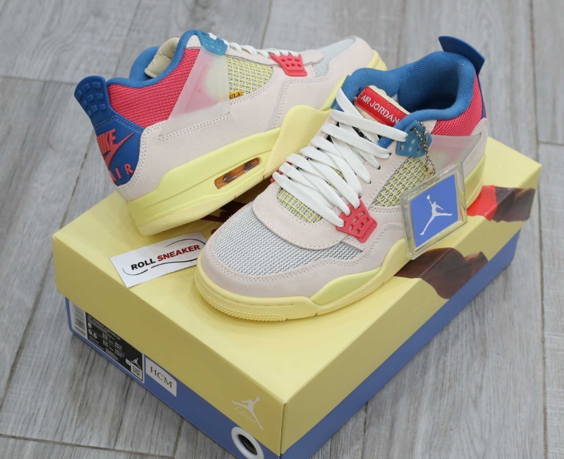 Giày Nike Air Union LA x Air Jordan 4 Retro Guava Ice Best Quality