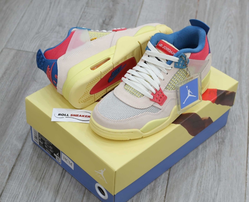Giày Nike Air Union LA x Air Jordan 4 Retro Guava Ice Best Quality