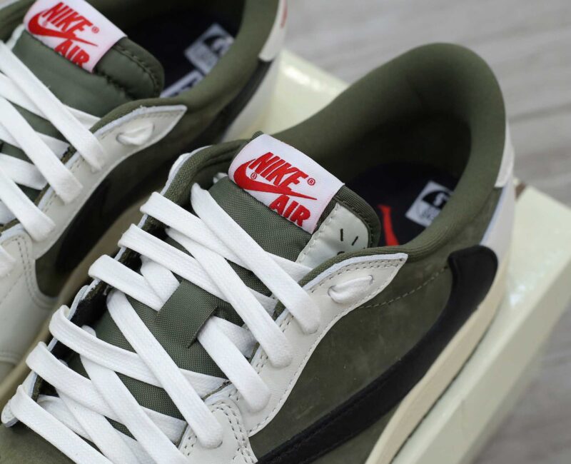 Giày Nike Jordan 1 Low OG Medium Olive Best Quality