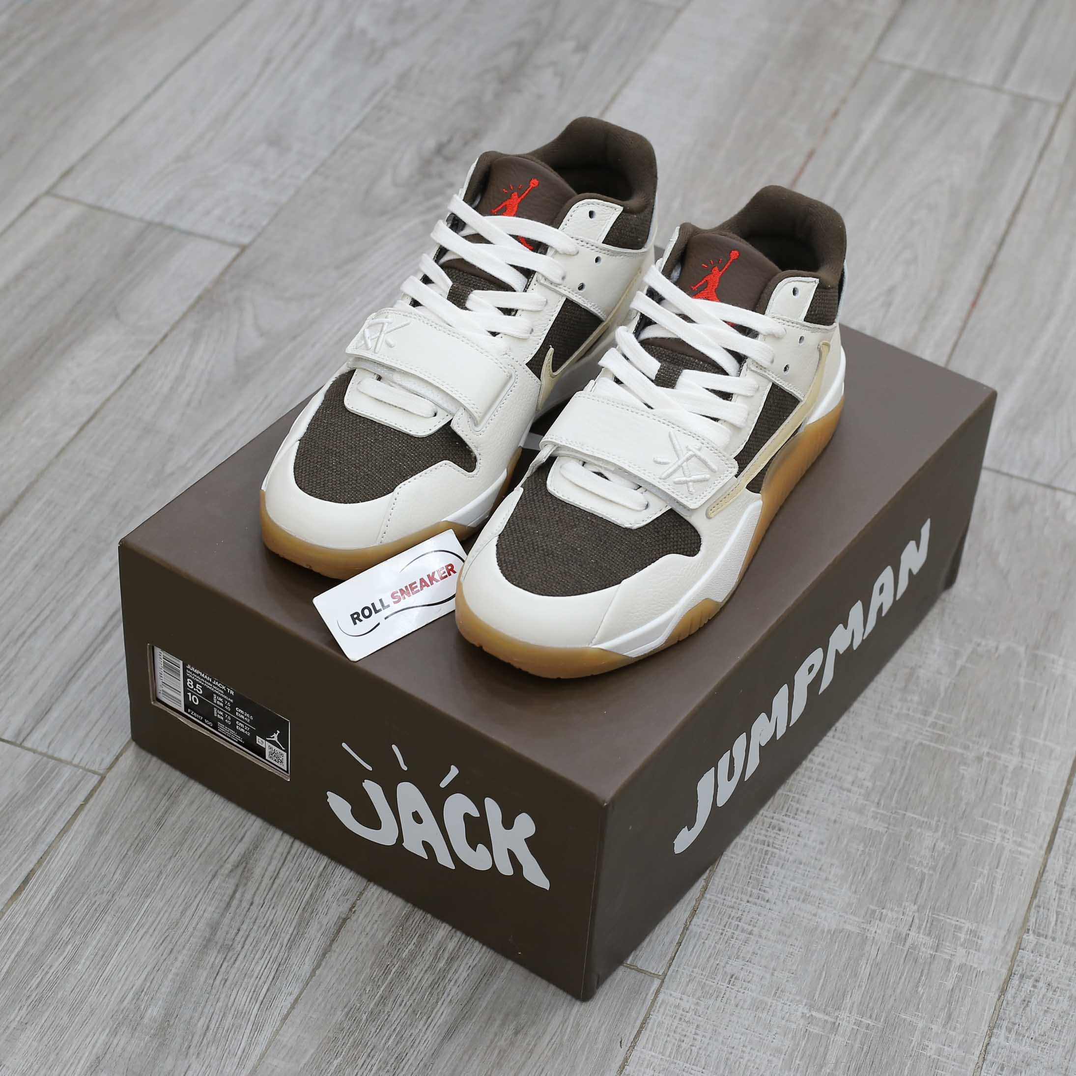 Giày Nike Jordan Jumpman Jack TR Travis Scott Sail Like Auth