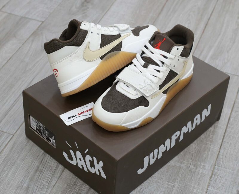 Giày Nike Jordan Jumpman Jack TR Travis Scott Sail Like Auth