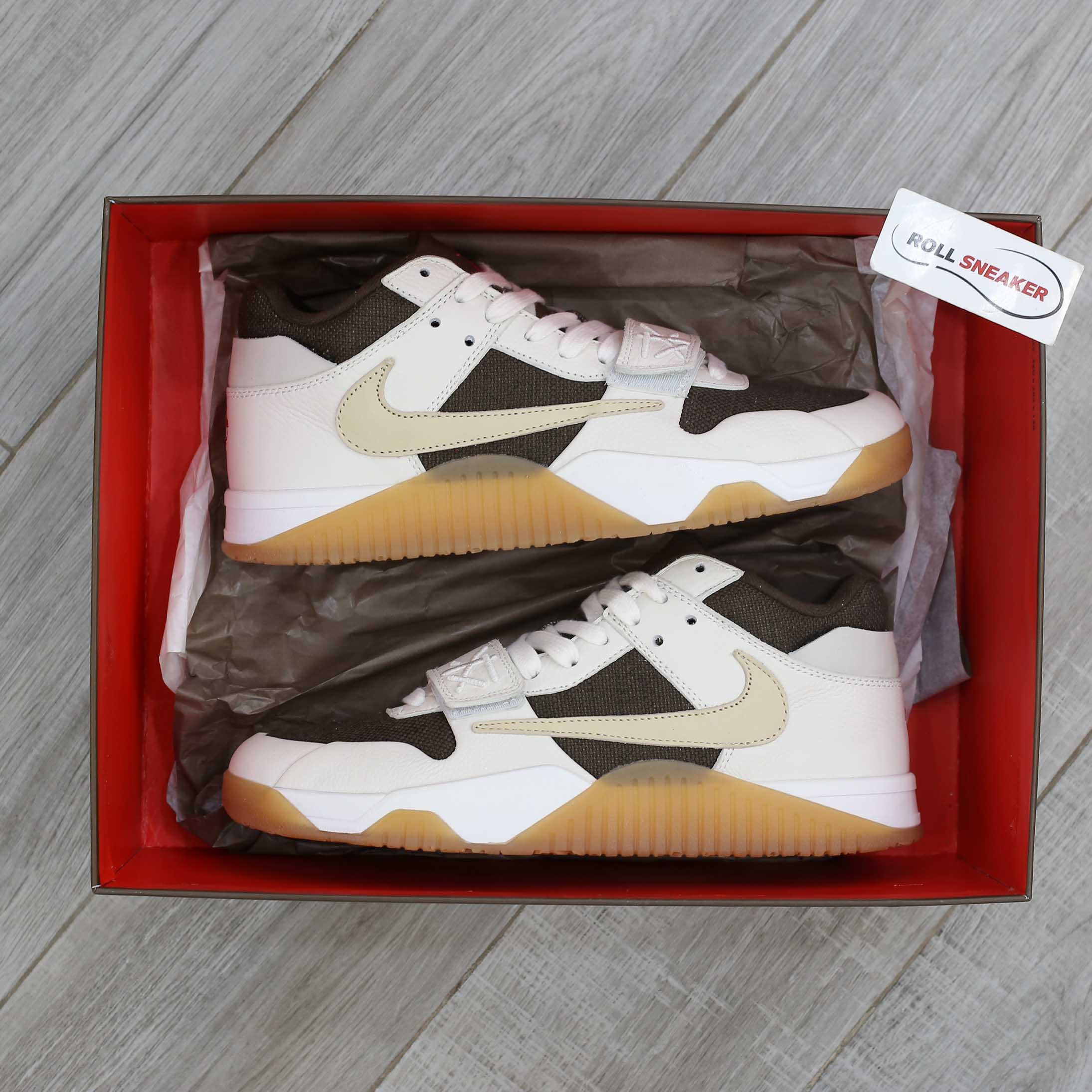 Giày Nike Jordan Jumpman Jack TR Travis Scott Sail Like Auth