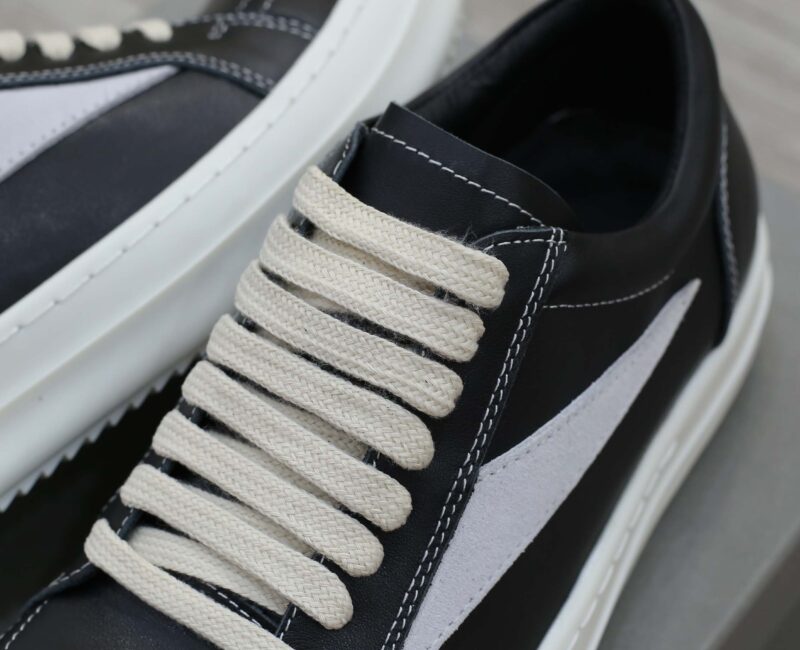 Giày Rick Owens Vintage ‘Black Milk White’ Best Quality