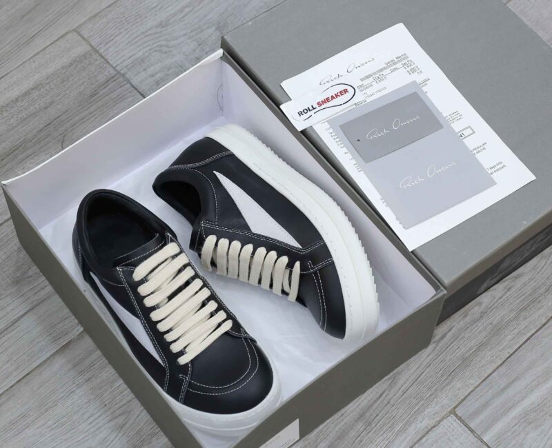 Giày Rick Owens Vintage ‘Black Milk White’ Best Quality