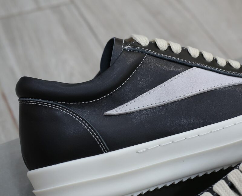 Giày Rick Owens Vintage ‘Black Milk White’ Best Quality
