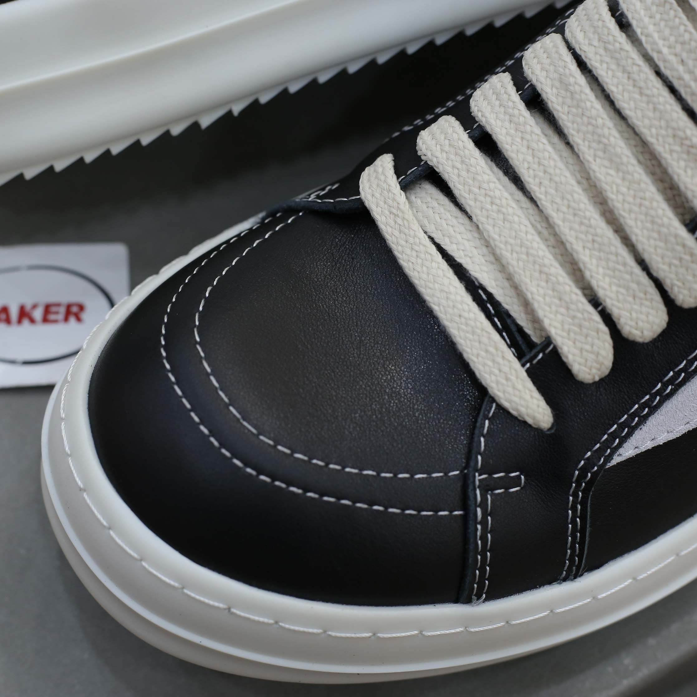 Giày Rick Owens Vintage ‘Black Milk White’ Best Quality