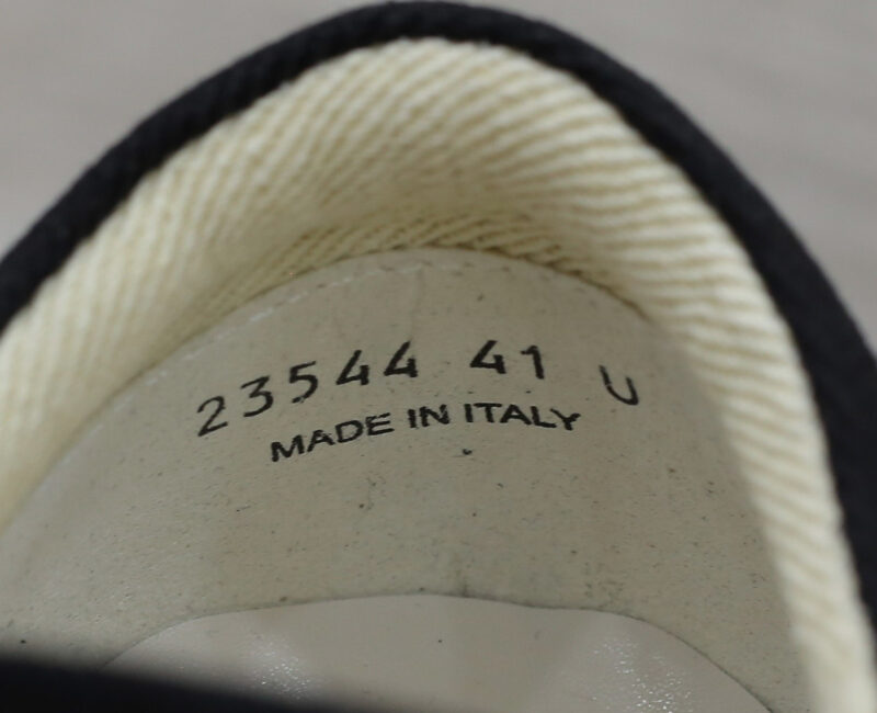 Giày Rick Owens Vintage ‘Black Milk White’ Canvas Best Quality