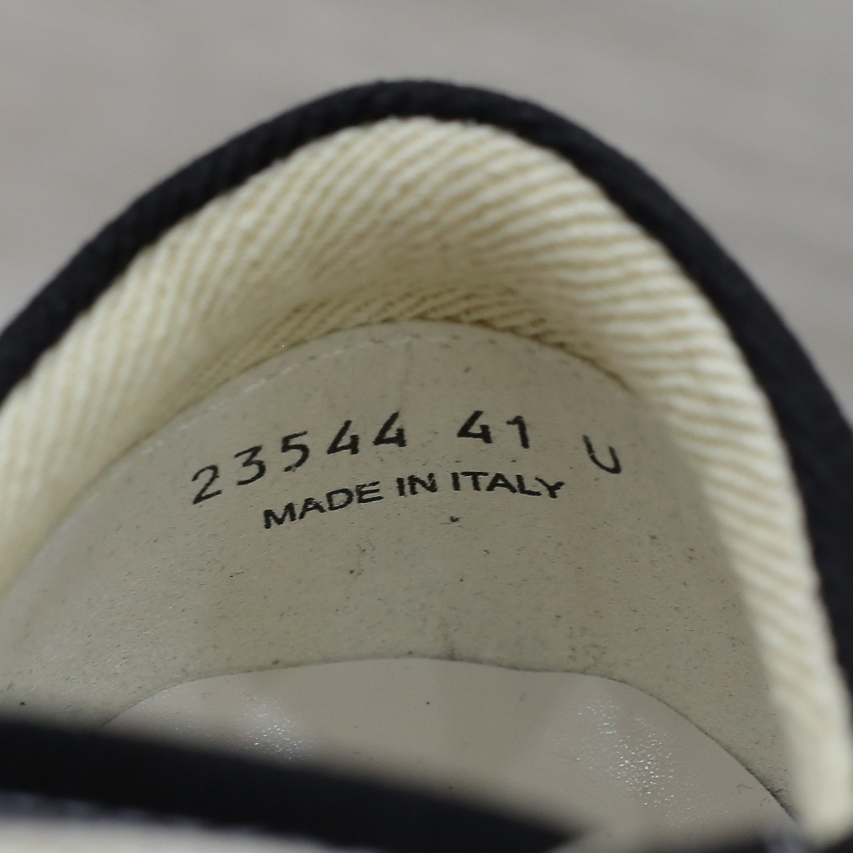 Giày Rick Owens Vintage ‘Black Milk White’ Canvas Best Quality