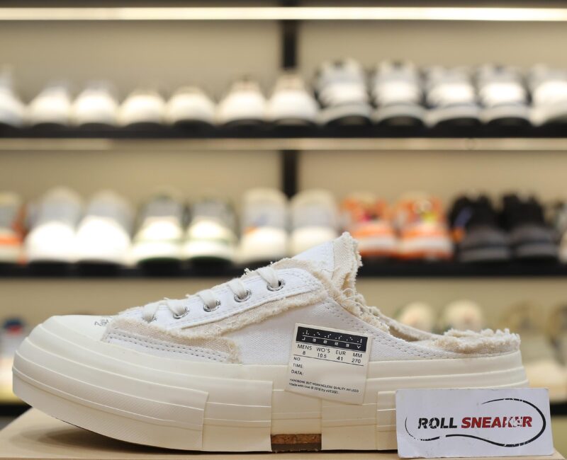 Giày Xvessel G.O.P. Slip On White Sục Trắng Best Quality