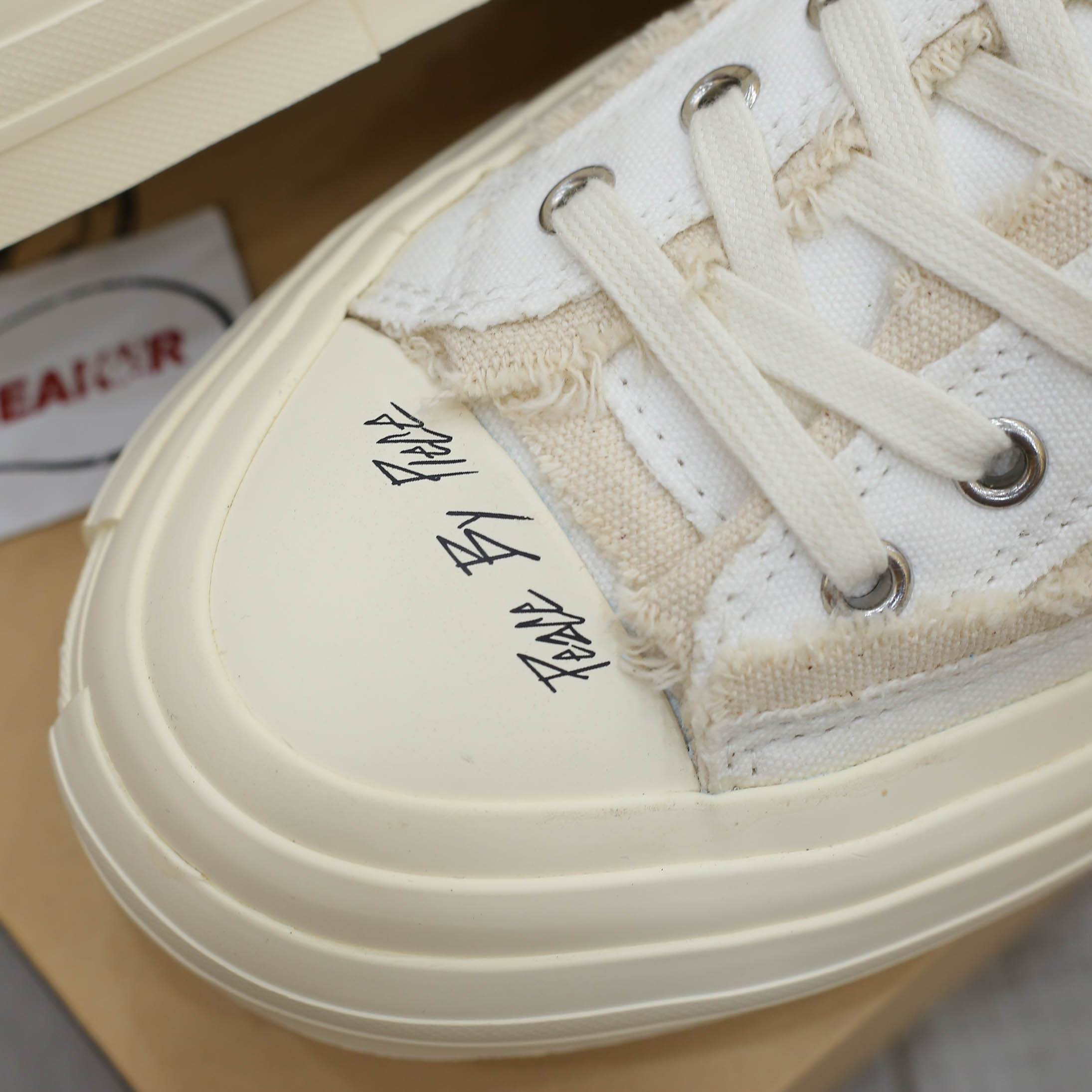 Giày Xvessel G.O.P. Slip On White Sục Trắng Best Quality