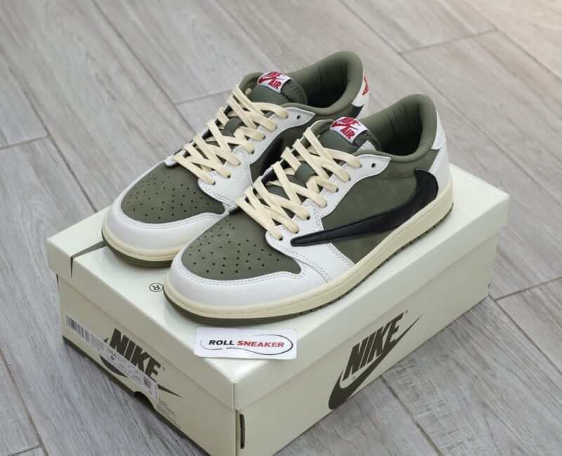 Jordan 1 Low OG Medium Olive Like Auth