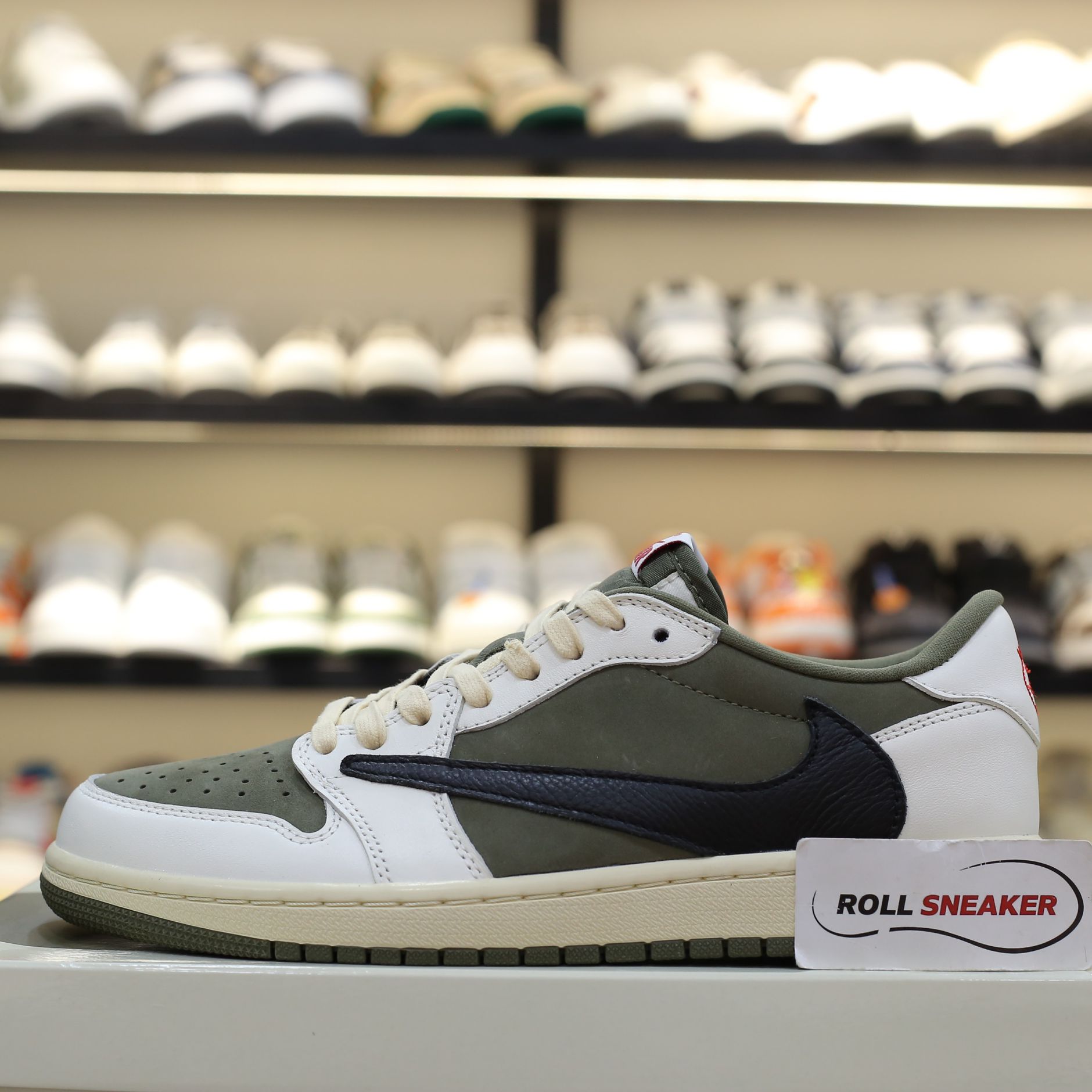 Jordan 1 Low OG Medium Olive Like Auth