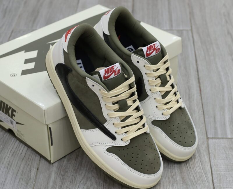 Jordan 1 Low OG Medium Olive Like Auth