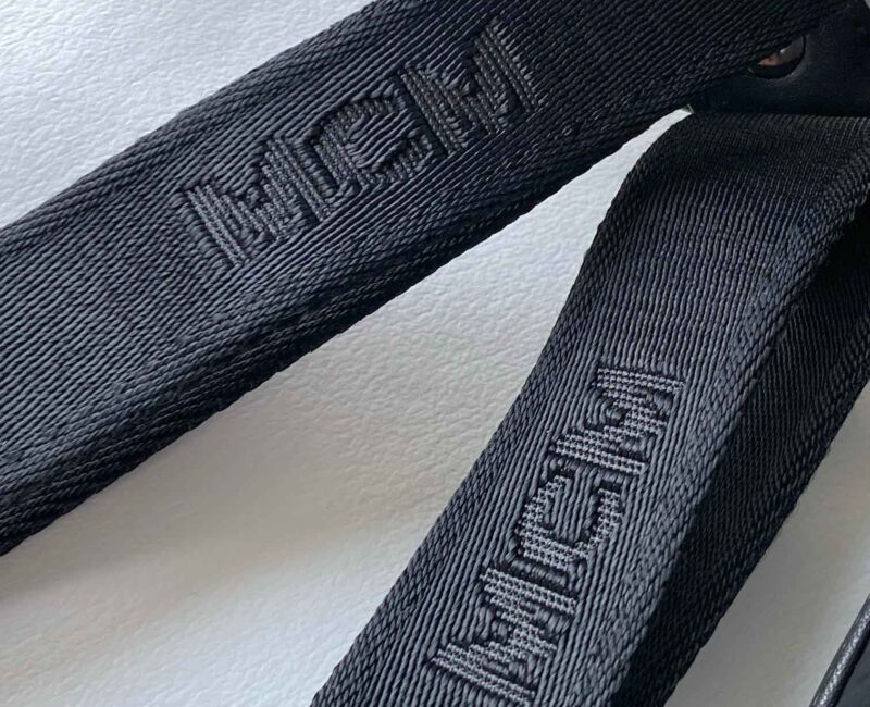 Balo MCM Stark Side Studs in Visetos Black Medium Best Quality