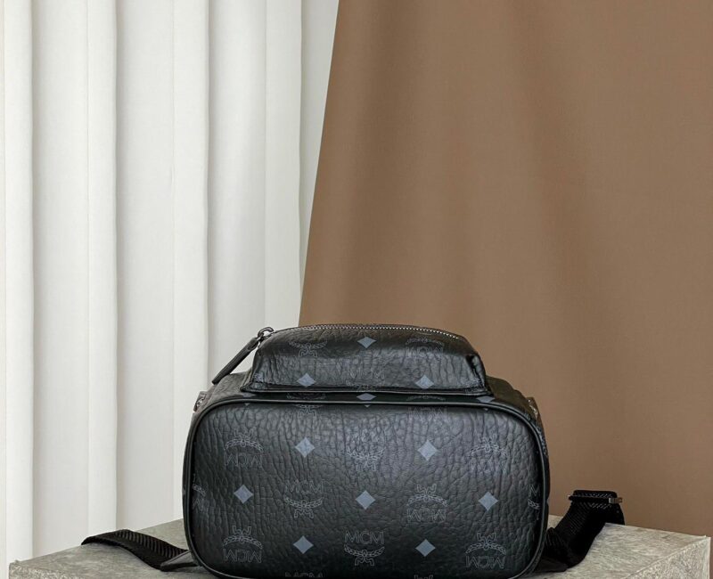 Balo MCM Stark Side Studs in Visetos Black Mini Best Quality