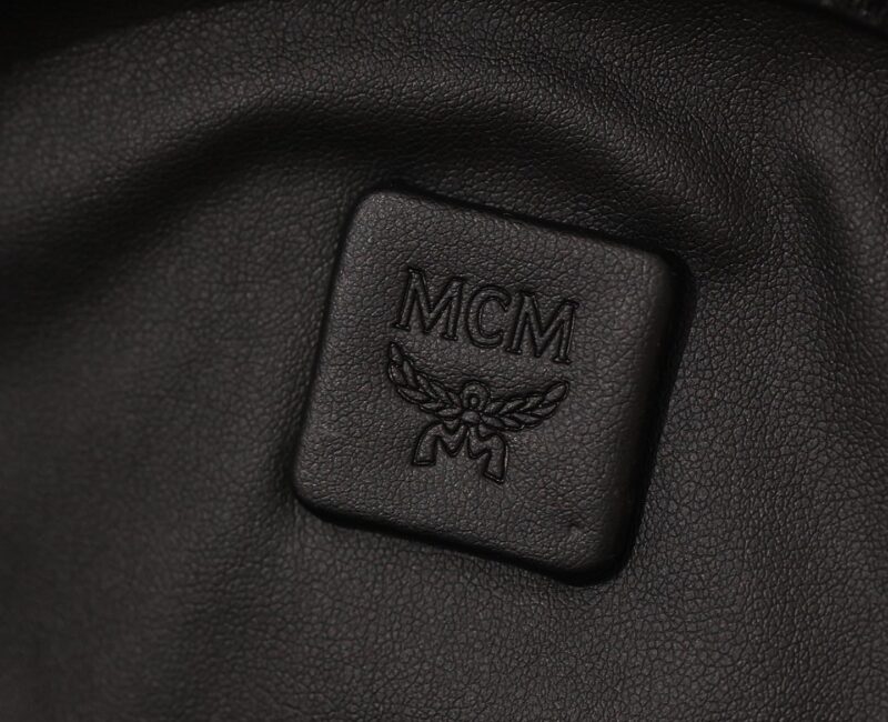 Balo MCM Stark Side Studs Visetos màu Cognac Medium Best Quality